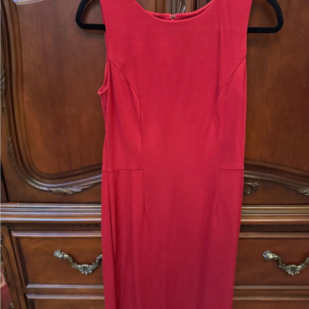 Chico's Vibrant Red Midi Dress